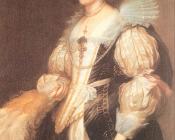 Portrat der Marie Louise de Tassis - 安东尼·凡·戴克